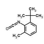 CAS#: 13680-30-3, 2-Isocyanato-1-Methyl-3-(2-Methyl-2-Propanyl)Benzene