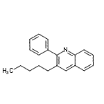 CAS#: 136800-94-7, 3-Pentyl-2-Phenylquinoline