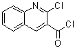 CAS 登录号：136812-19-6， 2-氯-3-喹啉甲酰氯