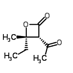 CAS#: 136814-00-1, (3S,4S)-3-Acetyl-4-Ethyl-4-Methyl-2-Oxetanone