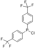 CAS 登录号：13685-24-0， P,P-二[4-(三氟甲基)苯基]-亚膦基氯化物