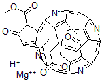 CAS 登录号:136889-66-2, 单乙烯基原叶绿素酯b