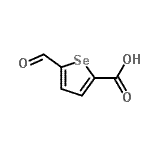 CAS#: 13706-26-8, 5-Formyl-2-Selenophenecarboxylic Acid