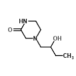 CAS#: 137066-47-8, 4-(2-Hydroxybutyl)-2-Piperazinone