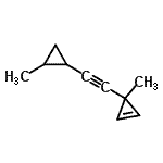 CAS#: 137073-18-8, 3-Methyl-3-[(2-Methylcyclopropyl)Ethynyl]Cyclopropene