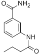 CAS 登录号：137084-98-1， 3-(丁酰基氨基)苯甲酰胺