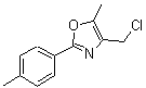 CAS#: 137090-44-9, 4-(Chloromethyl)-5-Methyl-2-(4-Methylphenyl)-1,3-Oxazole