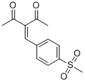 CAS#: 137109-78-5, 3-[(4-Methylsulfonylphenyl)Methylidene]Pentane-2,4-Dione