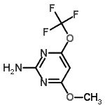 CAS 登录号：137161-25-2， 4-甲氧基-6-(三氟甲氧基)-2-嘧啶胺
