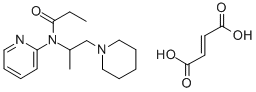 CAS#: 13717-04-9, N-(1-Methyl-2-Piperidinoethyl)-N-(2-Pyridyl)Propionamide Fumarate