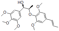 CAS#: 137196-25-9, (1R,2R)-2-[2,6-Dimethoxy-4-[(E)-Prop-1-Enyl]Phenoxy]-1-(3,4,5-Trimethoxyphenyl)Propan-1-Ol