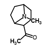 CAS#: 137270-33-8, 1-(8-Methyl-8-Azabicyclo[3.2.1]Oct-2-Yl)Ethanone