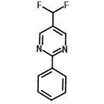 CAS#: 137279-35-7, 5-(Difluoromethyl)-2-Phenylpyrimidine