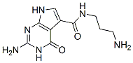 CAS#: 137319-26-7, 2-Amino-N-(3-Aminopropyl)-4-Oxo-1,7-Dihydropyrrolo[4,5-e]Pyrimidine-5-Carboxamide