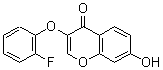 CAS#: 137374-74-4, 3-(2-Fluorophenoxy)-7-Hydroxy-4H-1-Benzopyran-4-One