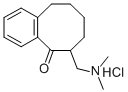 CAS#: 137376-70-6, 9-(Dimethylaminomethyl)-6,7,8,9-Tetrahydro-5H-Benzo[8]Annulen-10-One Hydrochloride