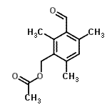 CAS#: 137380-48-4, 3-Formyl-2,4,6-Trimethylbenzyl Acetate