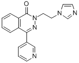 CAS 登录号：137381-31-8， 2-(2-咪唑-1-基乙基)-4-吡啶-3-基酞嗪-1-酮