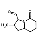 CAS#: 137521-36-9, 2-Methyl-5-Oxooctahydro-3-Indolizinecarbaldehyde