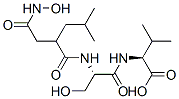 CAS#: 137530-61-1, (2S)-2-[[(2S)-3-Hydroxy-2-[[2-[2-(Hydroxyamino)-2-Oxoethyl]-4-Methylpentanoyl]Amino]Propanoyl]Amino]-3-Methylbutanoic Acid