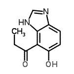 CAS#: 137538-56-8, 1-(5-Hydroxy-1H-Benzimidazol-4-Yl)-1-Propanone