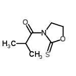 CAS#: 137578-87-1, 2-Methyl-1-(2-Thioxo-1,3-Oxazolidin-3-Yl)-1-Propanone