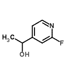 CAS#: 137718-85-5, 1-(2-Fluoro-4-Pyridinyl)Ethanol