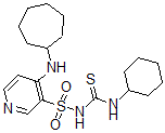 CAS#: 137783-15-4, 3-[4-(Cycloheptylamino)Pyridin-3-Yl]Sulfonyl-1-Cyclohexylthiourea