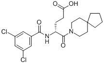 CAS#: 137795-35-8, (4R)-5-(8-Azaspiro[4.5]Decan-8-Yl)-4-[(3,5-Dichlorobenzoyl)Amino]-5-Oxopentanoic Acid