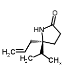CAS#: 137869-77-3, (5R)-5-Allyl-5-Isopropyl-2-Pyrrolidinone