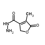 CAS#: 137910-48-6, 4-Methyl-5-Oxo-2,5-Dihydro-3-Furancarbohydrazide