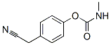 CAS 登录号：13792-24-0， 甲基氨基甲酸4-(氰基甲基)苯基酯