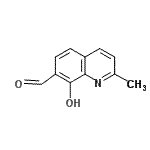 CAS#: 13796-76-4, 8-Hydroxy-2-Methyl-7-Quinolinecarbaldehyde