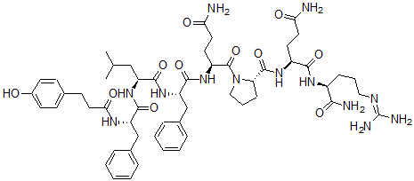 CAS#: 138109-95-2, Desamino-tyrosyl-phenylalanyl-leucyl-phenylalanyl-glutaminyl-prolyl-glutaminyl-argininamide