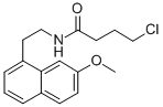 CAS 登录号：138112-82-0， 4-氯-N-[2-(7-甲氧基-1-萘基)乙基]-丁酰胺