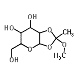 CAS#: 138196-19-7, 1,2-O-(1-Methoxyethylidene)Hexopyranose