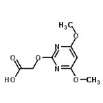 CAS#: 138377-94-3, [(4,6-Dimethoxy-2-Pyrimidinyl)Oxy]Acetic Acid