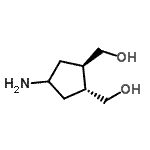 CAS#: 138405-07-9, [(1R,2R)-4-Amino-1,2-Cyclopentanediyl]Dimethanol