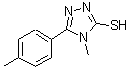 CAS#: 138417-37-5, 4-Methyl-5-(4-Methylphenyl)-4H-1,2,4-Triazole-3-Thiol