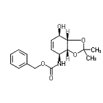 CAS#: 138430-37-2, Benzyl [(3aR,4S,7R,7aS)-7-Hydroxy-2,2-Dimethyl-3A,4,7,7A-Tetrahydro-1,3-Benzodioxol-4-Yl]Carbamate