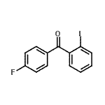 CAS#: 138504-31-1, (4-Fluorophenyl)(2-Iodophenyl)Methanone