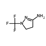 CAS 登录号：138509-60-1， 1-(三氟甲基)-4,5-二氢-1H-吡唑-3-胺