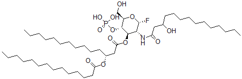 CAS#: 138527-40-9, [(3R)-1-[(2R,3R,4R,5S,6R)-2-Fluoro-6-(Hydroxymethyl)-3-(3-Hydroxytetradecanoylamino)-5-Phosphonooxyoxan-4-Yl]Oxy-1-Oxotetradecan-3-Yl] Tetradecanoate