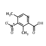 CAS#: 138569-59-2, 3,5-Dimethyl-4-Nitro-2-Pyridinecarboxylic Acid