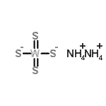 CAS#: 13862-78-7, Diammonium Disulfido(Dithioxo)Tungsten