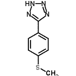 CAS#: 138689-79-9, 5-[4-(Methylsulfanyl)Phenyl]-1H-Tetrazole