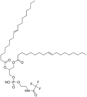 CAS#: 138898-69-8, [1-[Hydroxy-[2-[(2,2,2-Trifluoroacetyl)Amino]Ethoxy]Phosphoryl]Oxy-3-[(E)-Octadec-9-Enoyl]Oxypropan-2-Yl] (E)-Octadec-9-Enoate