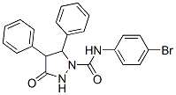 CAS#: 138932-35-1, N-(4-Bromophenyl)-3-Oxo-4,5-Di(Phenyl)Pyrazolidine-1-Carboxamide