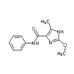 CAS#: 138944-33-9, 2-Methoxy-4-Methyl-N-Phenyl-1H-Imidazole-5-Carboxamide