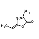 CAS#: 13895-32-4, (2E)-2-Ethylidene-4-Methyl-1,3-Oxazol-5(2H)-One